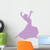 Wallmonkeys WM289834 Ballet Silhouette Style 2-Lavender Peel and Stick Wall Decals (18 in H x 15 in W), Small