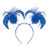 Amscan Blue Ponytail Headband, Party Accessory,12 Ct.