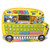 Mallya Educational Touch Alphabet Learning School Bus Table Toy for Preschool Kids ABCs, Words, Spelling, Where Is? & Songs