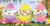 Collections Etc Floral Easter Egg Garden Decor Yard Stakes - Set of 3