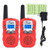 Swiftion Kids Walkie Talkies Long Range Two Way Radios 22 Channel Walky Talky FRS Walkie Talkies for Kids (Red,with Charger & Batteries)