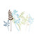 RoomMates RMK1318GM Multi Branches Peel & Stick Wall Decals