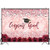 Funnytree 8x6ft Durable Fabric Graduation Party Backdrop No Wrinkles Class of 2019 Pink Bokeh Spots Floral Photography Background Congrats Grad Prom Roses Flower Decorations Photo Booth Props Banner