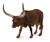 Collecta Farm Life Ankole-Watusi Cow Vinyl Toy Animal Figure