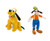 Disney Pluto and Goofy plush set.