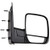 ECCPP Folding Manual Side View Mirrors Right Passenger Side Tow Mirror Replacement fit for 2002 2003 2004 2005 2006 2007 2008 Ford E150 E250 E350 E450 E550 Econoline Van (Passenger Side (RH))