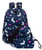 H HIKKER-LINK Unicorn School Backpack Set Laptop&Crossbody&Pencil Bag Dark Blue