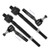 SCITOO 4pcs Suspension Kit 2 Front Inner 2 Outer Tie Rod End fit for 2003 2004 2005 2006 2007 Infiniti G35 2007 2008 2009 Nissan 350Z EV80279 ES80579 ES80578