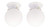 Westinghouse One-Light Flush-Mount Interior Ceiling Fixture with Pull Chain, White Finish with White Glass Globe 2 pack (White 2 Pack)