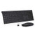 Rechargeable Wireless Keyboard Mouse, Jelly Comb 2.4GHz Ultra Slim Full Size Wireless Keyboard Mouse Combo for Laptop, Notebook, PC, Desktop, Computer, Windows OS