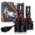 9005/HB3 LED Headlight Bulbs leppein S Series 12xCREE Chips 6500K 6000LM 56W Cool White All-in-one Conversion Kit
