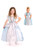 Little Adventures Cinderella Princess Dress Up Costume & Matching Doll Dress (Small (Age 1-3))