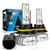 9007 HB5 LED headlight bulbs Hi/Lo Beam, NOVSIGHT CSP Chips All-in-One LED Headlights Conversion Kits, 8400LM 6500K Xenon White, 2 Year Warranty