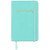 C.R. Gibson Turquoise ''Life is Lovely'' Leatherette Small Journal Notebook for Girls, 3.5'' W x 5.5'' L, 192