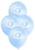 12 Latex Blue Happy 1st Birthday Balloons, 6ct