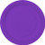 Neon Purple Paper Cake Plates, 20ct