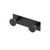 Gatco 1284MX All Modern Décor Hook, Double, Matte Black