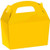 Gable Favour Box, Bulk | Sunshine Yellow | Party Accessory