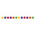 Medium Paper Fan Bunting Banner | Rainbow | Party Decor