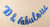 All About Details 70 & Fabulous Cursive Banner, 1set, 70th Birthday (Blue)