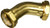Jaclo 2487-SG 1 1/4" 45° Slip Elbow, Satin Gold