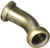 Jaclo 2487-BU 1 1/4" 45° Slip Elbow, Bronze Umber