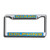 Rico Industries NFL Miami Dolphins Laser Cut Inlaid Standard Chrome License Plate Frame