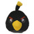 Angry Birds Commonwealth Toy 16" Plush Black Bird with Sound
