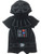 Star Wars Darth Vader Infant Baby Boys Hooded Romper Costume Outfit 3-6 Months