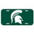 WinCraft 89354410 NCAA Michigan State Spartans Plastic License Plate, One Size, Team Color