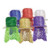 Tinsel Top Hat w/Curly Wig (asstd colors) Party Accessory  (1 count) (1/Pkg)