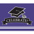 Creative Converting 25 Count Graduation Party Invitations, Purple