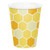 Creative Converting 340128 Bumblebee Baby Cups, 9 oz, Multi-color
