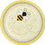Bumblebee Baby Shower Dessert Plates, 24 ct