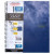 Clouded Spiral Notebook 1 Subject College Ruled Blue - Five Star Blue