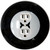 Rikki Knight RND-OUTLET-161 8 Ball Pool Round Single Outlet Plate