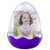 Easter Egg Photo Snow Globe (Purple)