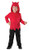 Seasons Direct Halloween Boys' Fiery Devil Costume (US 2-4) Red