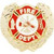 FIRE DEPT Logo Wreath - Original Artwork, Expertly Designed PIN - 1.18"