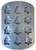 Wilton Winter-Holiday Cookie Baking Pan (Snowflakes, Christmas Trees, Gingerbread Men)