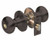 Master Lock BCO0110B Biscuit Keyed Entry Door Hardware with SilvaBond Antimicrobial Protected Finish, Oil Rubbed Bronze