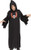 Fun World Ghoul Robe Black Costume, Large 12-14, Multicolor