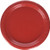 Creative Converting 8.75" Diameter Paper Dinner Plates, Classic Red Color, 24-Count Packages (Pack of 5)