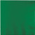 Creative Converting 523261 Luncheon Napkins, 6.5" x 6.5", Emerald Green