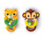 Bright Starts Shaking Safari Rattles