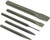 Mayhew 90402 Carded Punch and Chisel Set, 5-Piece