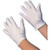 Rubie's Costume Co. 451 White Child Nylon Gloves, Multicolor
