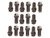 Mr. Gasket 919G Header Bolt Set