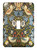 3dRose lsp_219390_1 William Morris Strawberry Thief Pattern - Single Toggle Switch