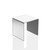 Source One Premium 6x6x6 Inch Square Acrylic Riser (Mirror)